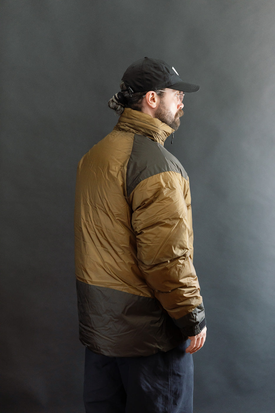 Aurora Light Down Stand Collar Jacket Mikami - Coyote