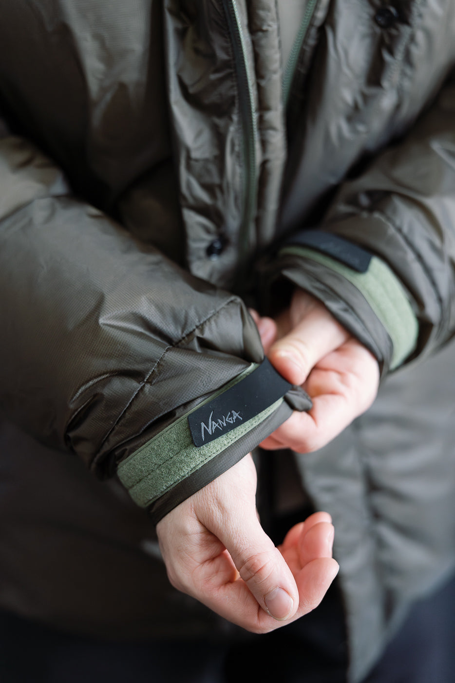 Aurora Light Down Utility Jacket - Khaki