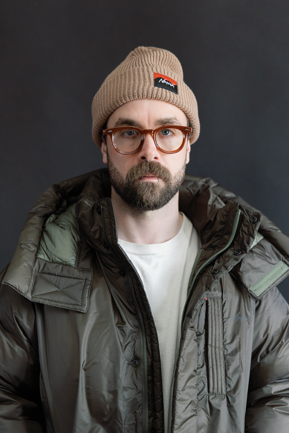 Aurora Light Down Utility Jacket - Khaki