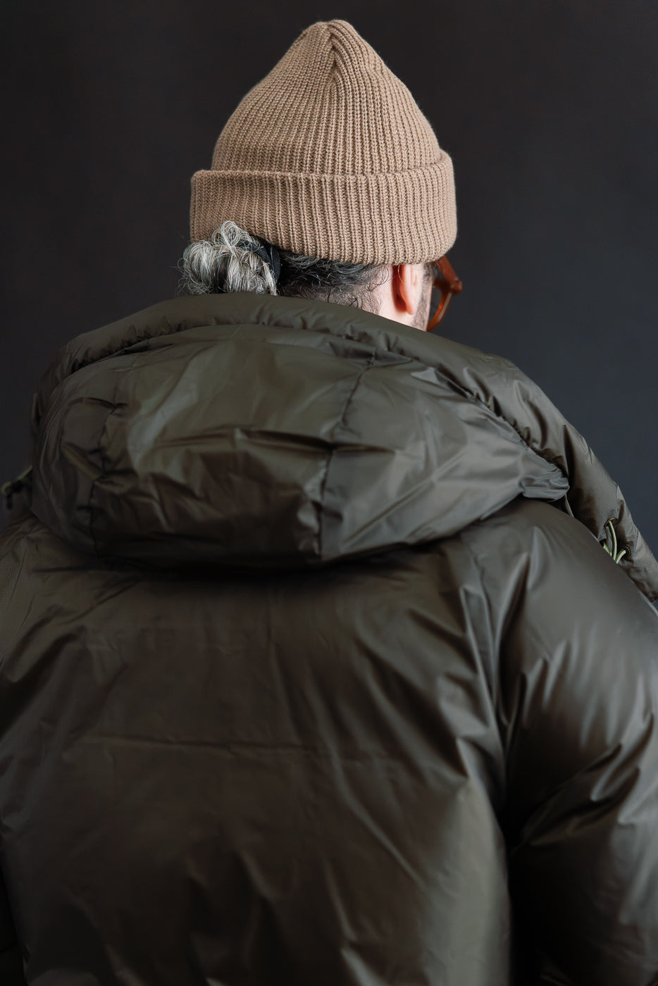 Aurora Light Down Utility Jacket - Khaki