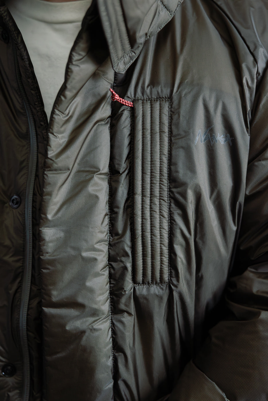 Aurora Light Down Utility Jacket - Khaki