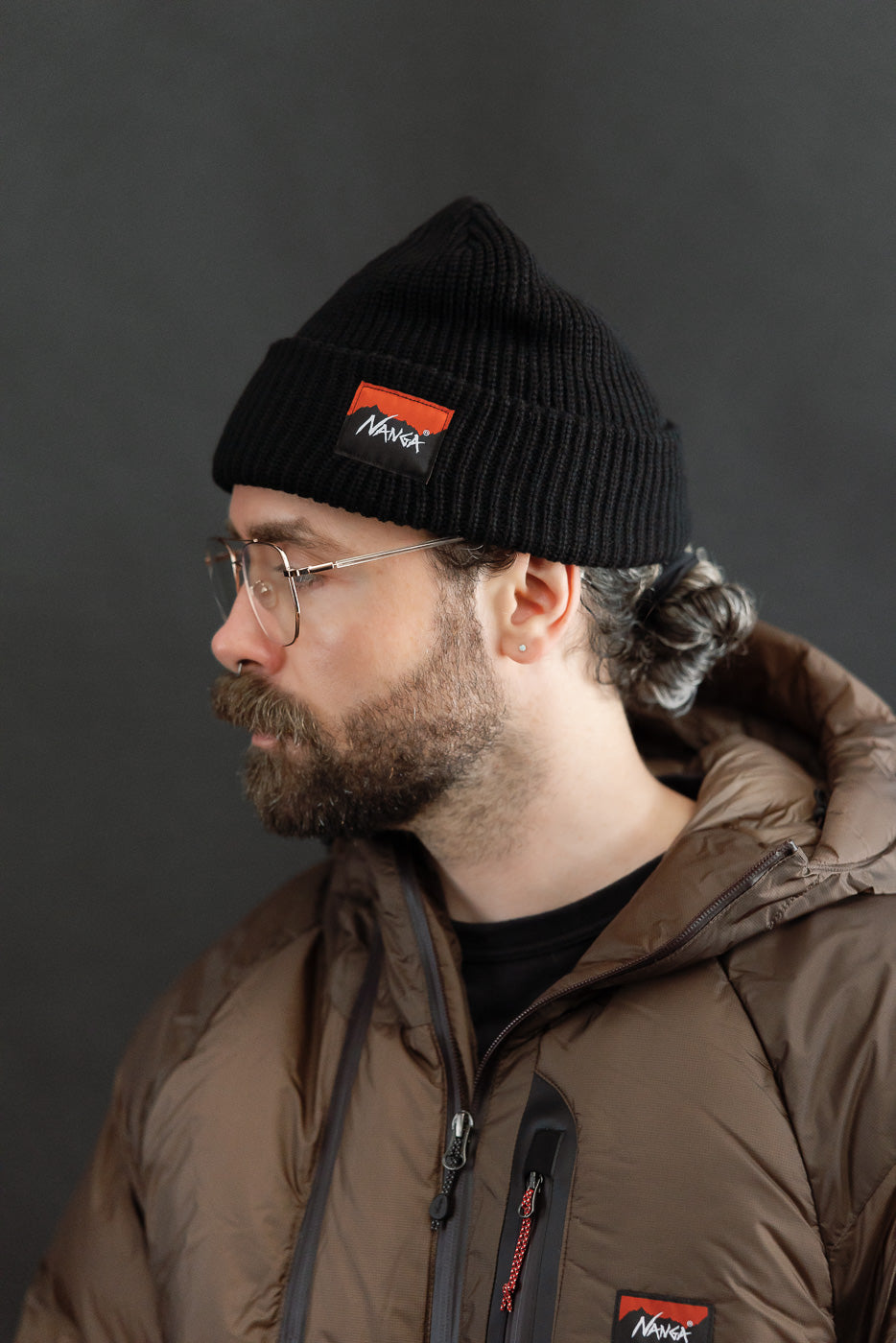 Box Logo Bulky Beanie - Black | Dant