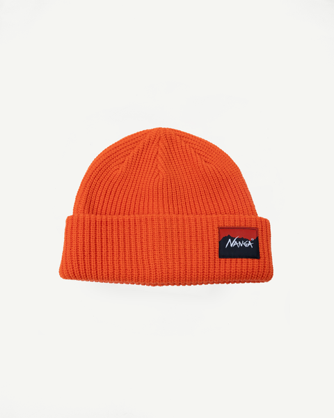 Box Logo Bulky Beanie - Orange | Dant