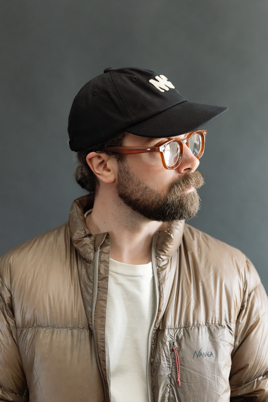 Canvas NNG Logo Cap - Black