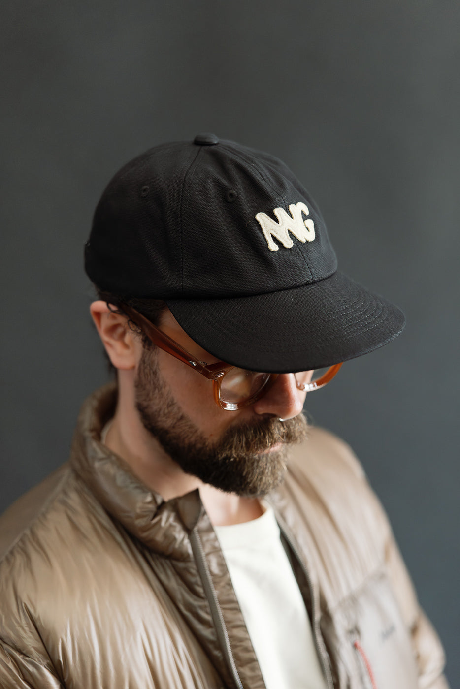 Canvas NNG Logo Cap - Black