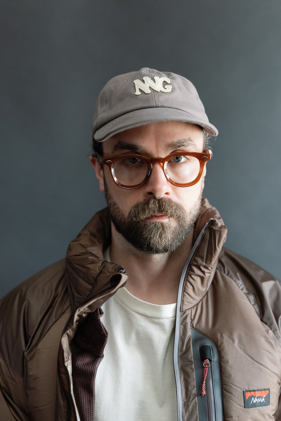 Canvas NNG Logo Cap - Charcoal