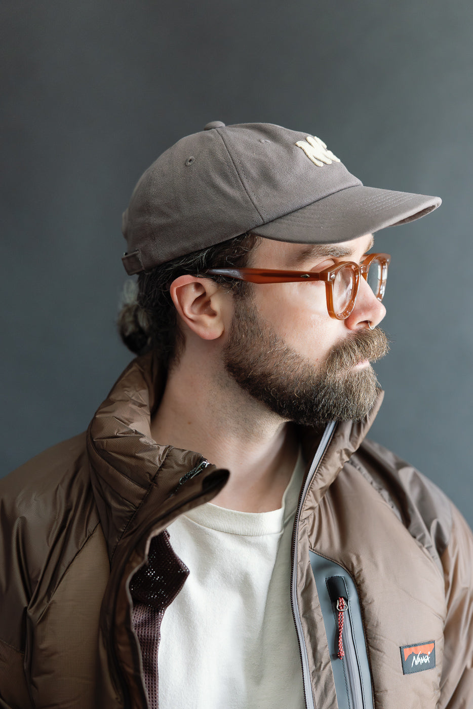 Canvas NNG Logo Cap - Charcoal