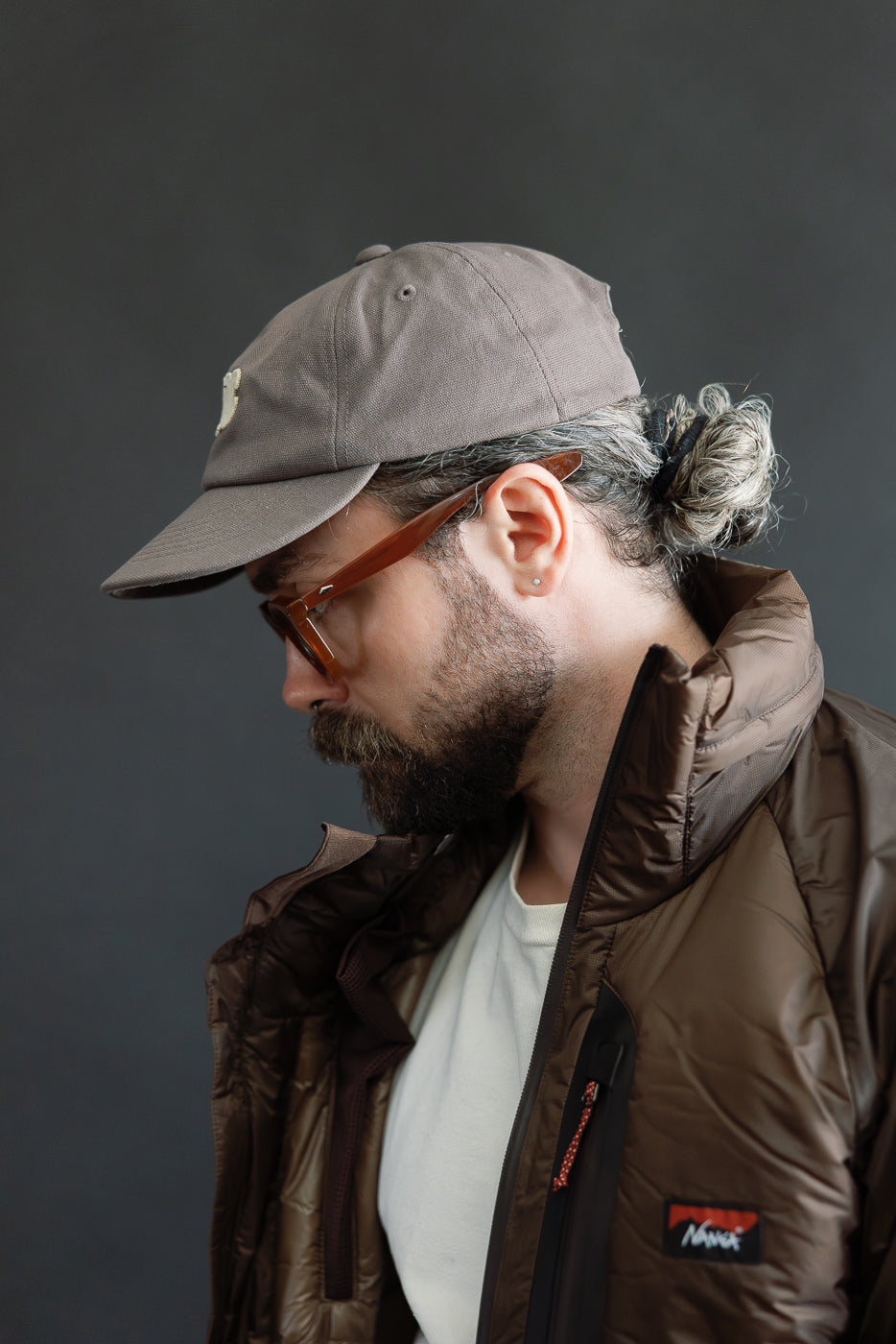 Canvas NNG Logo Cap - Charcoal