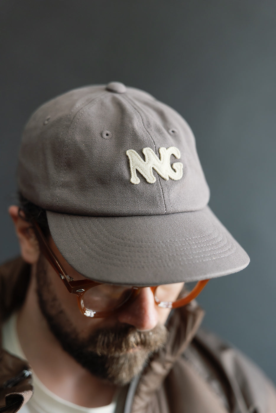 Canvas NNG Logo Cap - Charcoal