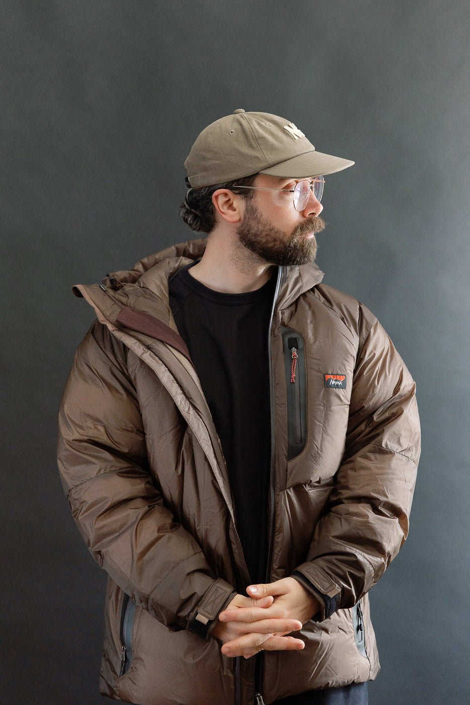 Canvas NNG Logo Cap - Khaki