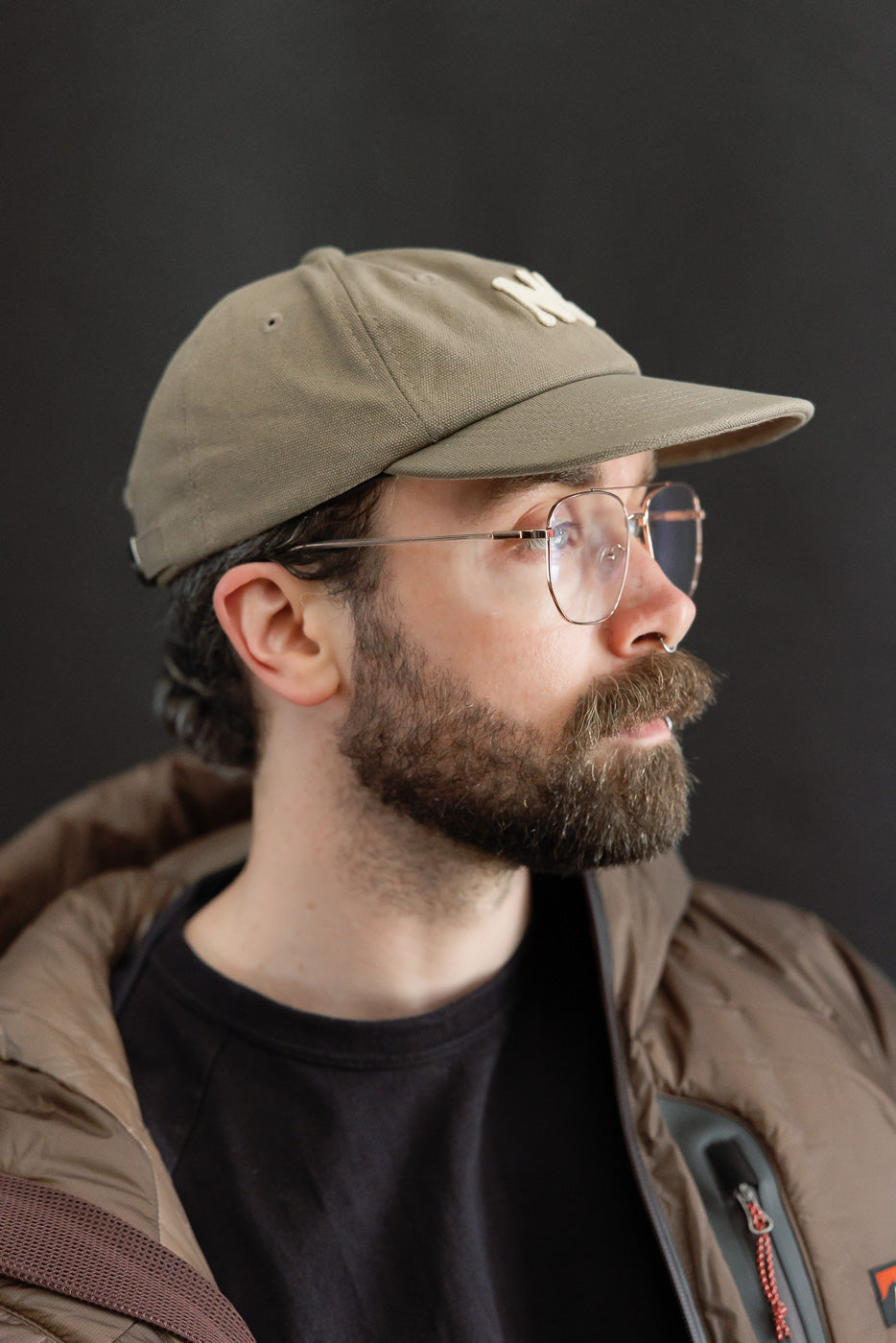 Canvas NNG Logo Cap - Khaki