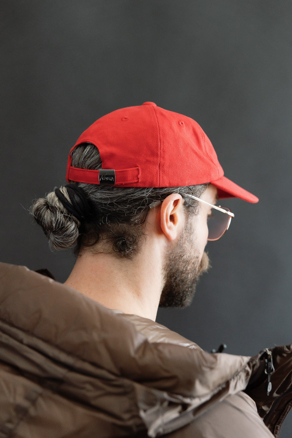 美品【 VETEMENTS 】 Logo Canvas Cap ( red ) Canvas NNG Logo Cap - Red | Dant