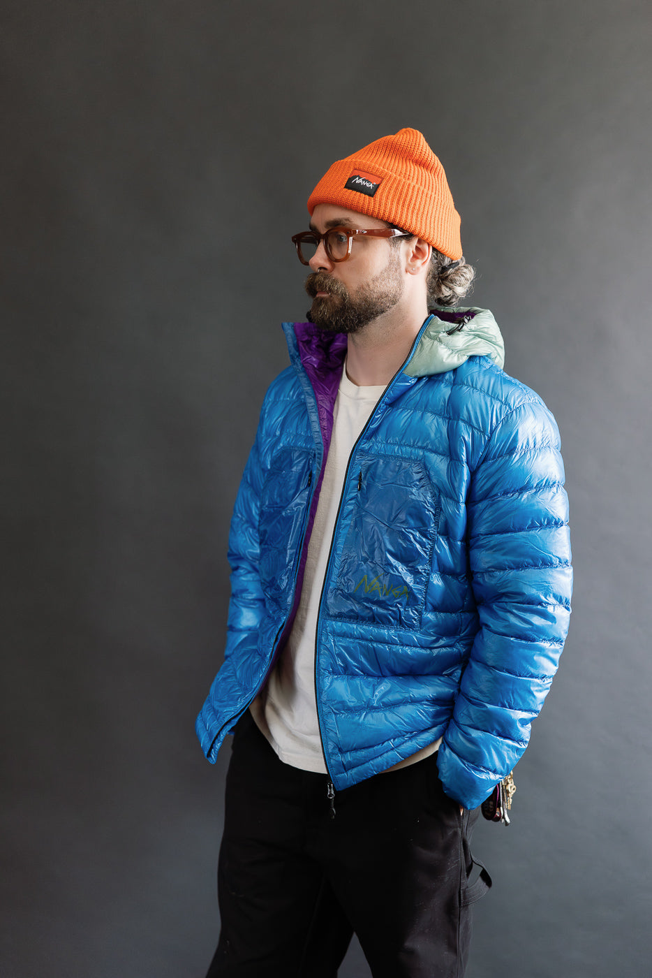 Ultralight Down Parka Packable - Blue