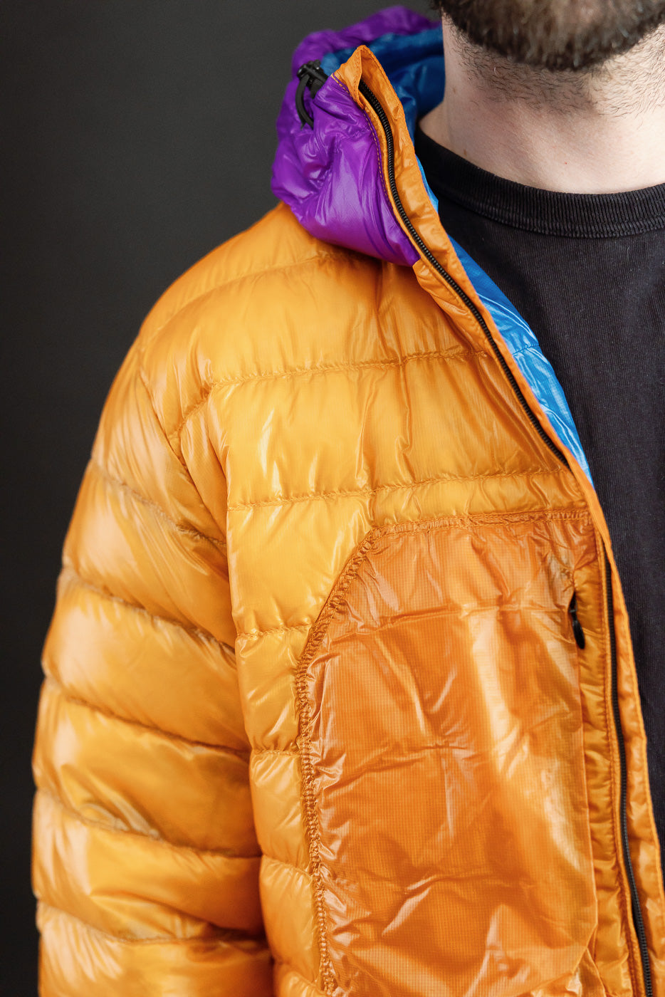 Ultralight Down Parka Packable - Orange | Dant