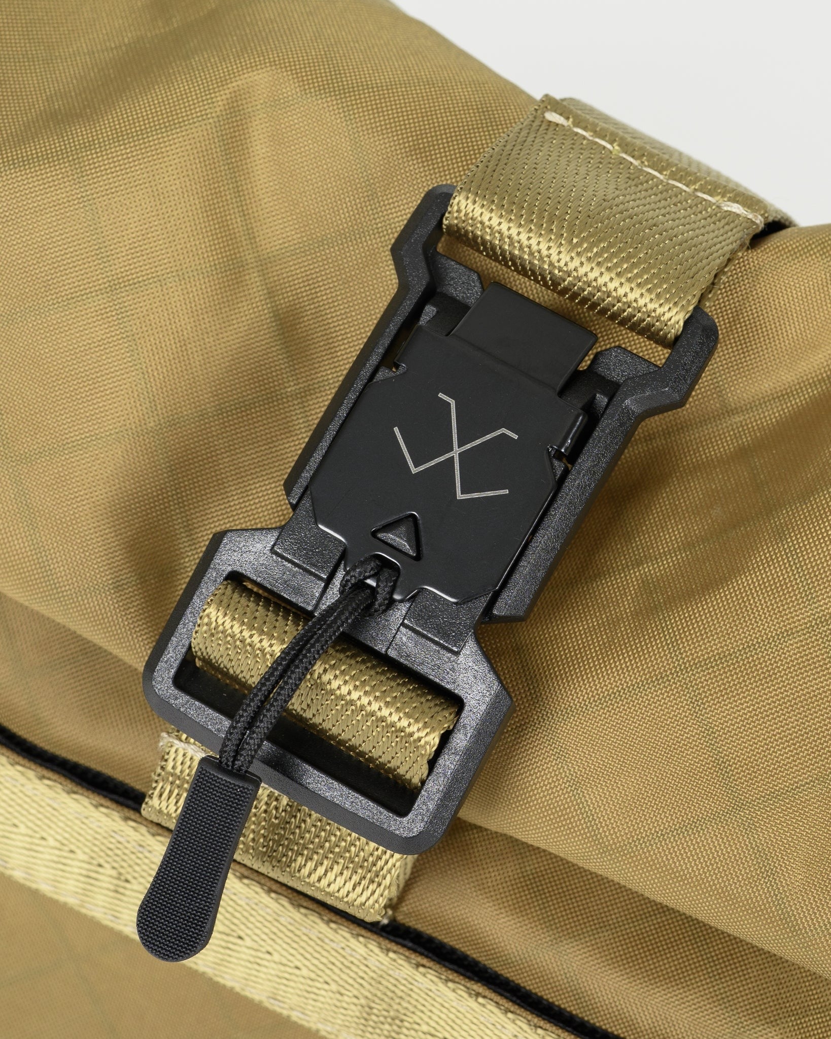 OGL-XTAC-HOBO-BLK - OGL XTAC Roll Top Hobo Bag - Golden Brown