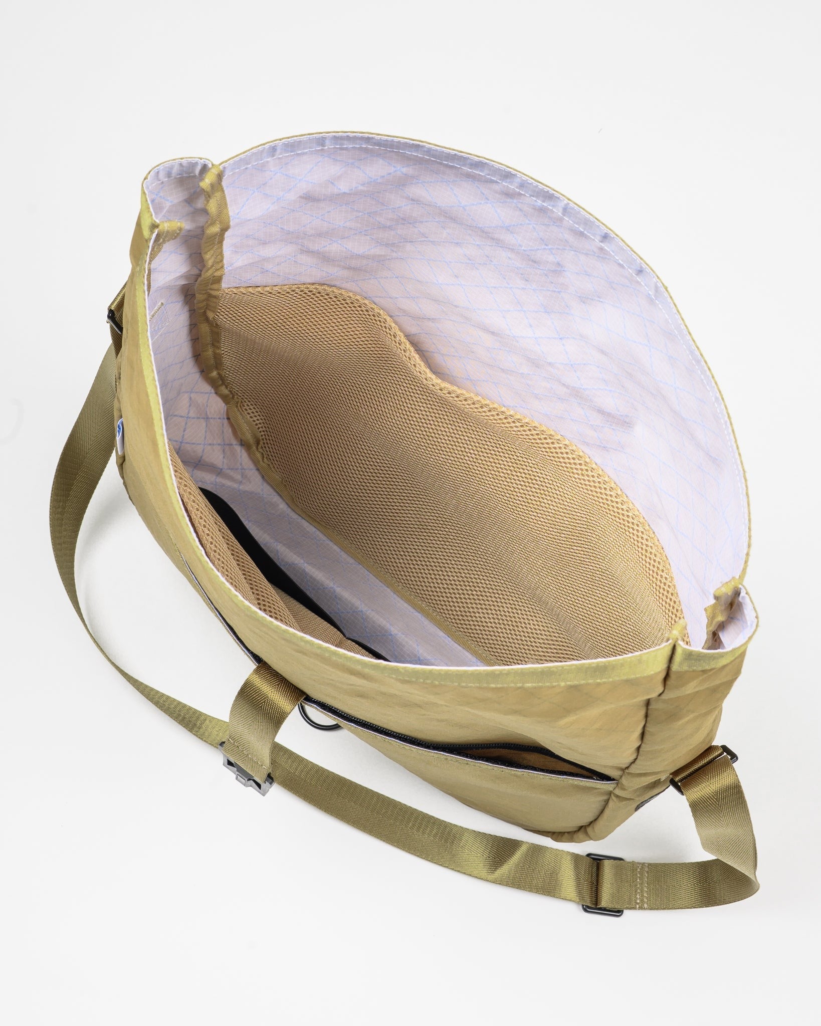 OGL-XTAC-HOBO-BLK - OGL XTAC Roll Top Hobo Bag - Golden Brown