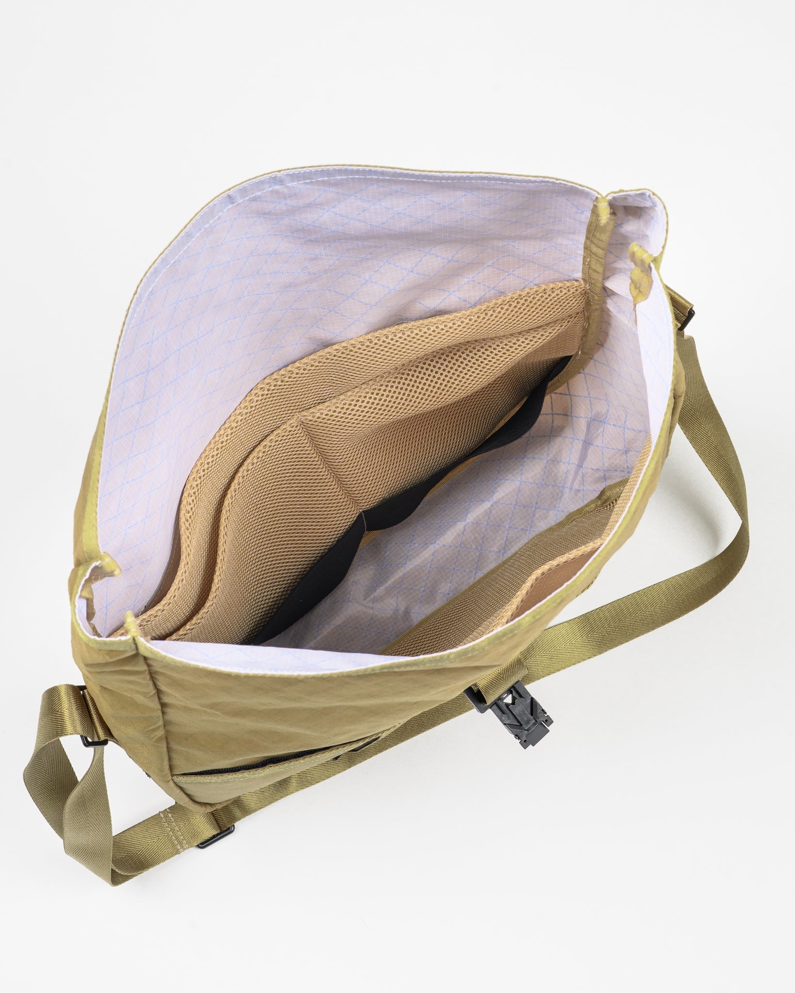 OGL-XTAC-HOBO-BLK - OGL XTAC Roll Top Hobo Bag - Golden Brown