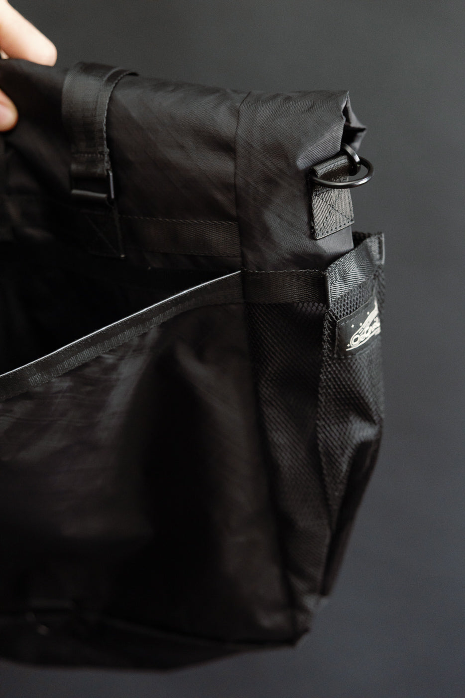 OGL-XTAC-TOTE-BLK - OGL XTAC Roll Top Tote Bag - Black