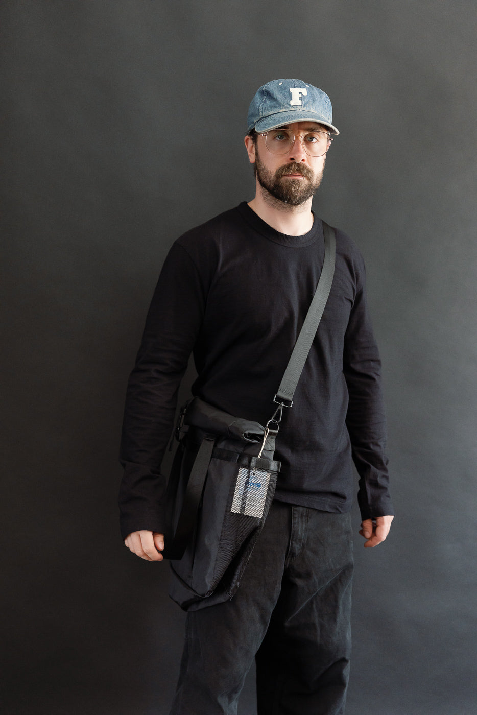 OGL-XTAC-TOTE-BLK - OGL XTAC Roll Top Tote Bag - Black