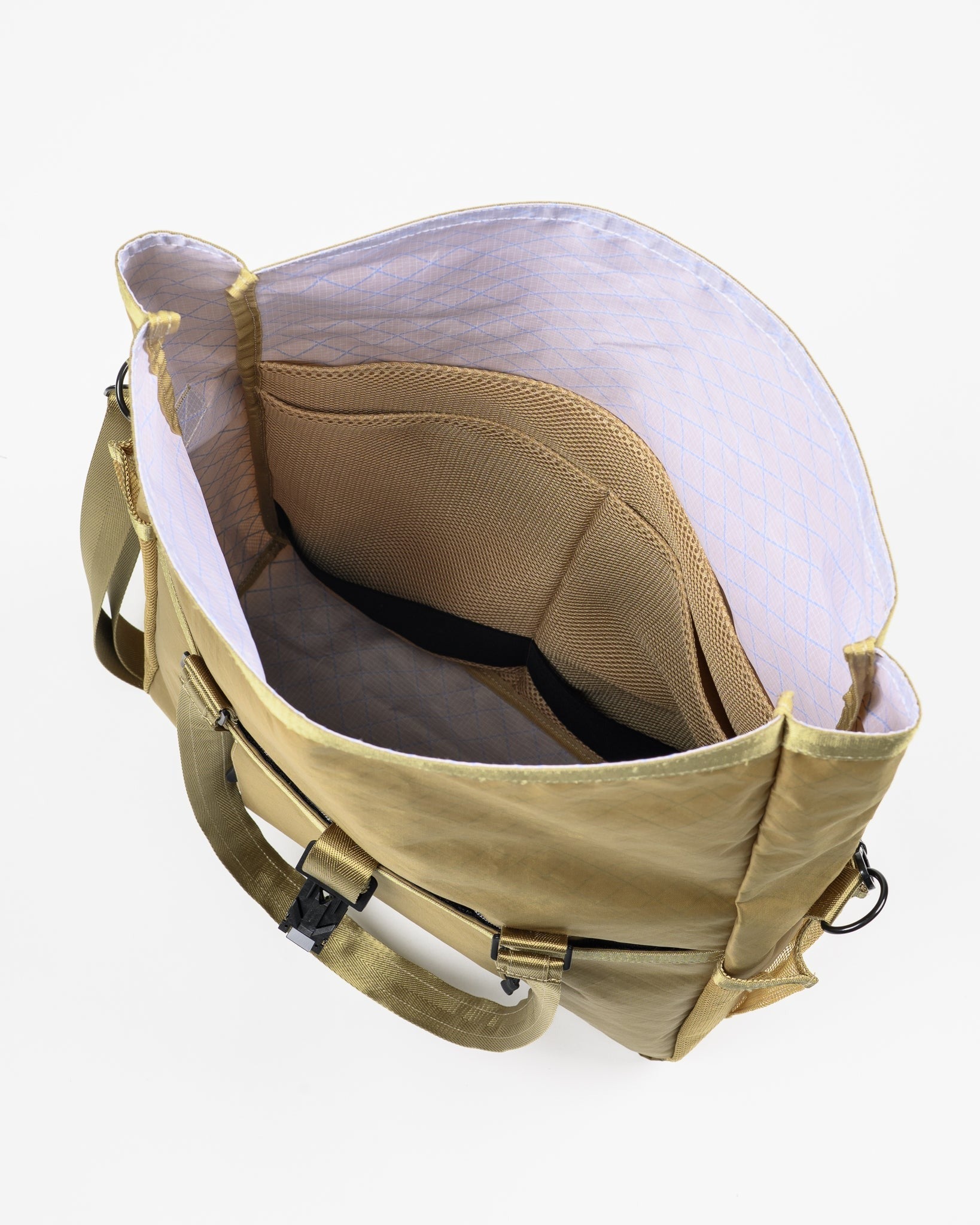 OGL-XTAC-TOTE-BRN - OGL XTAC Roll Top Tote Bag - Golden Brown