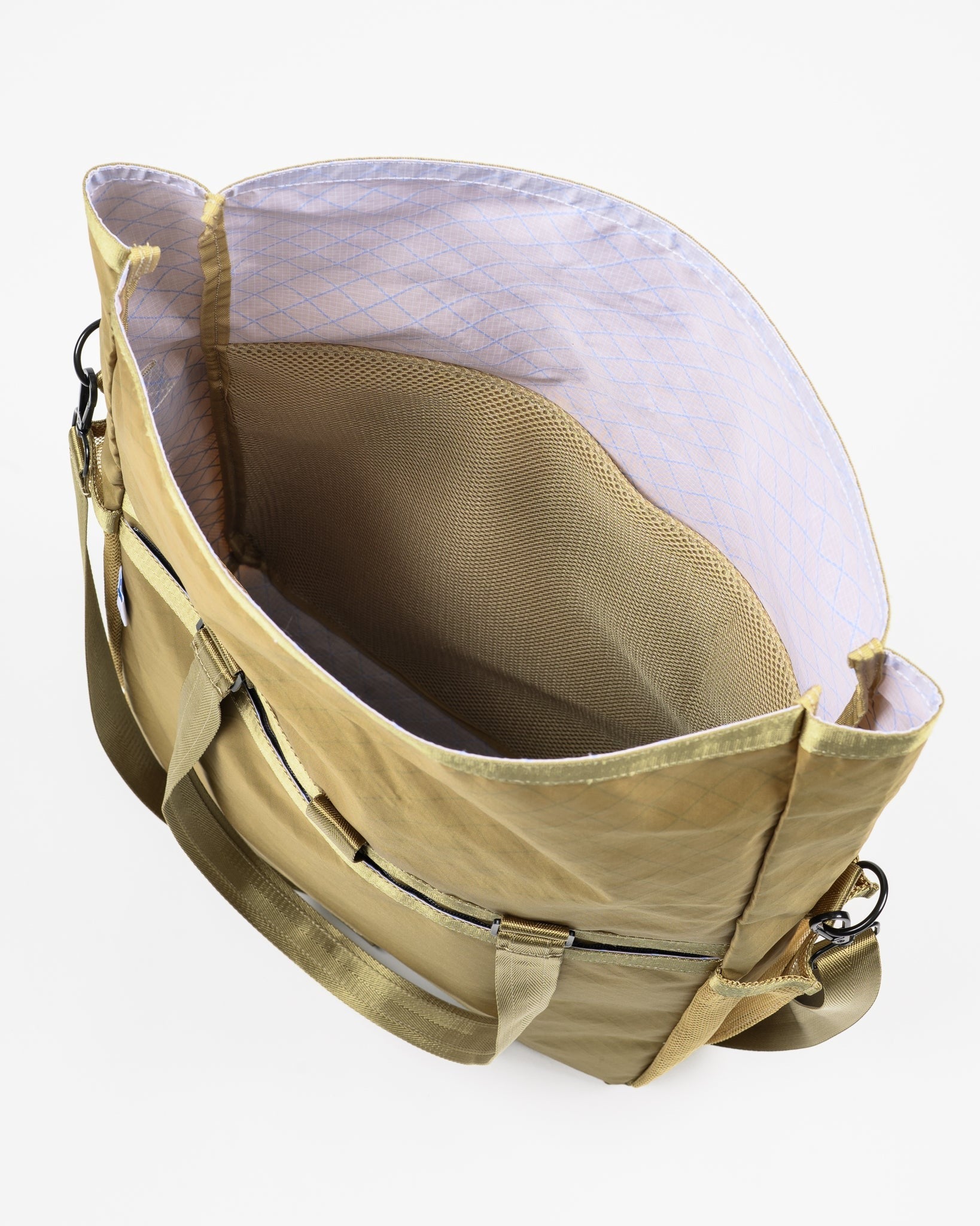 OGL-XTAC-TOTE-BRN - OGL XTAC Roll Top Tote Bag - Golden Brown