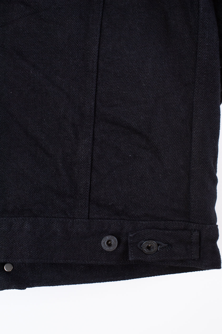 02527P-ZR-BKBK - 20oz Secret Denim Type III Jacket - Black, Black