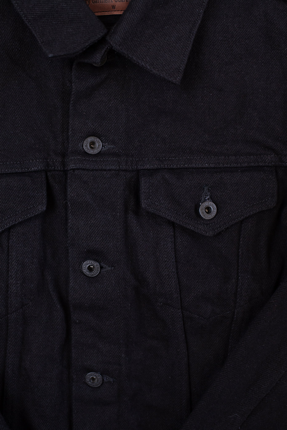 02527P-ZR-BKBK - 20oz Secret Denim Type III Jacket - Black, Black