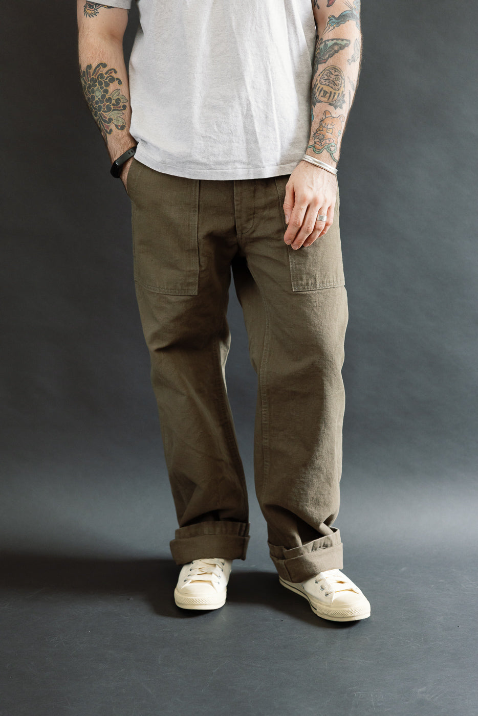 orSlow Baker Pants French Work ベイカーパンツ 207-HOX-OLB - 13oz 