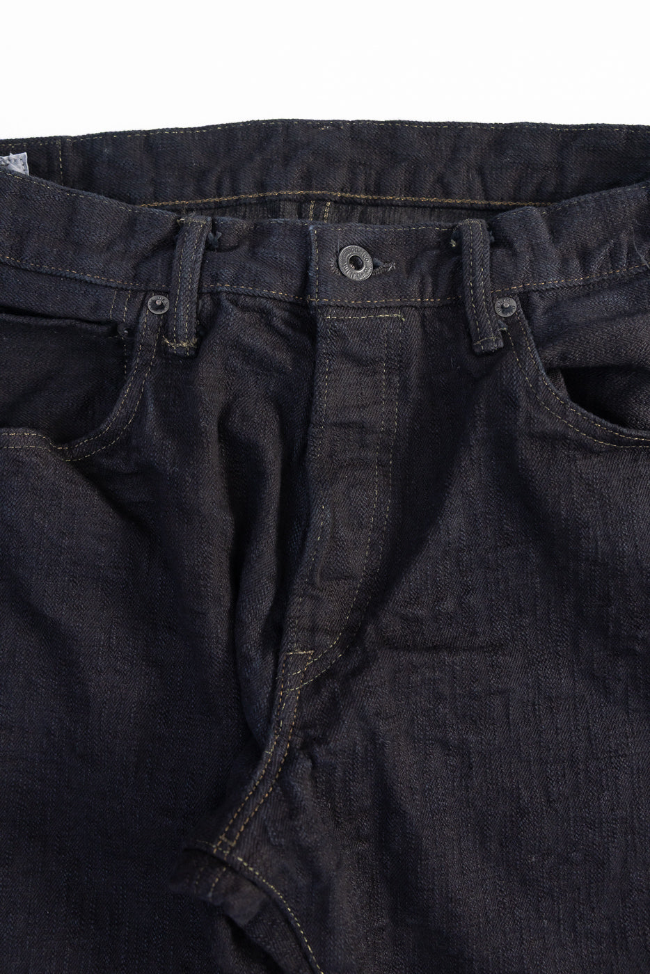 277BUM-KR - 17oz Bumpy Denim Kuro - Just Right Straight