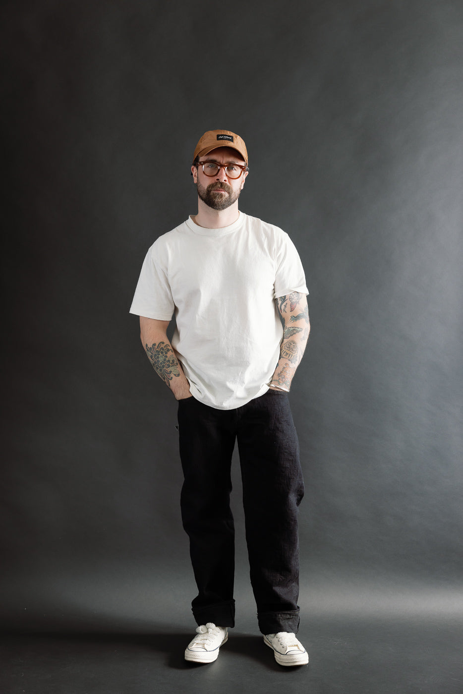 277BUM-KR - 17oz Bumpy Denim Kuro - Just Right Straight