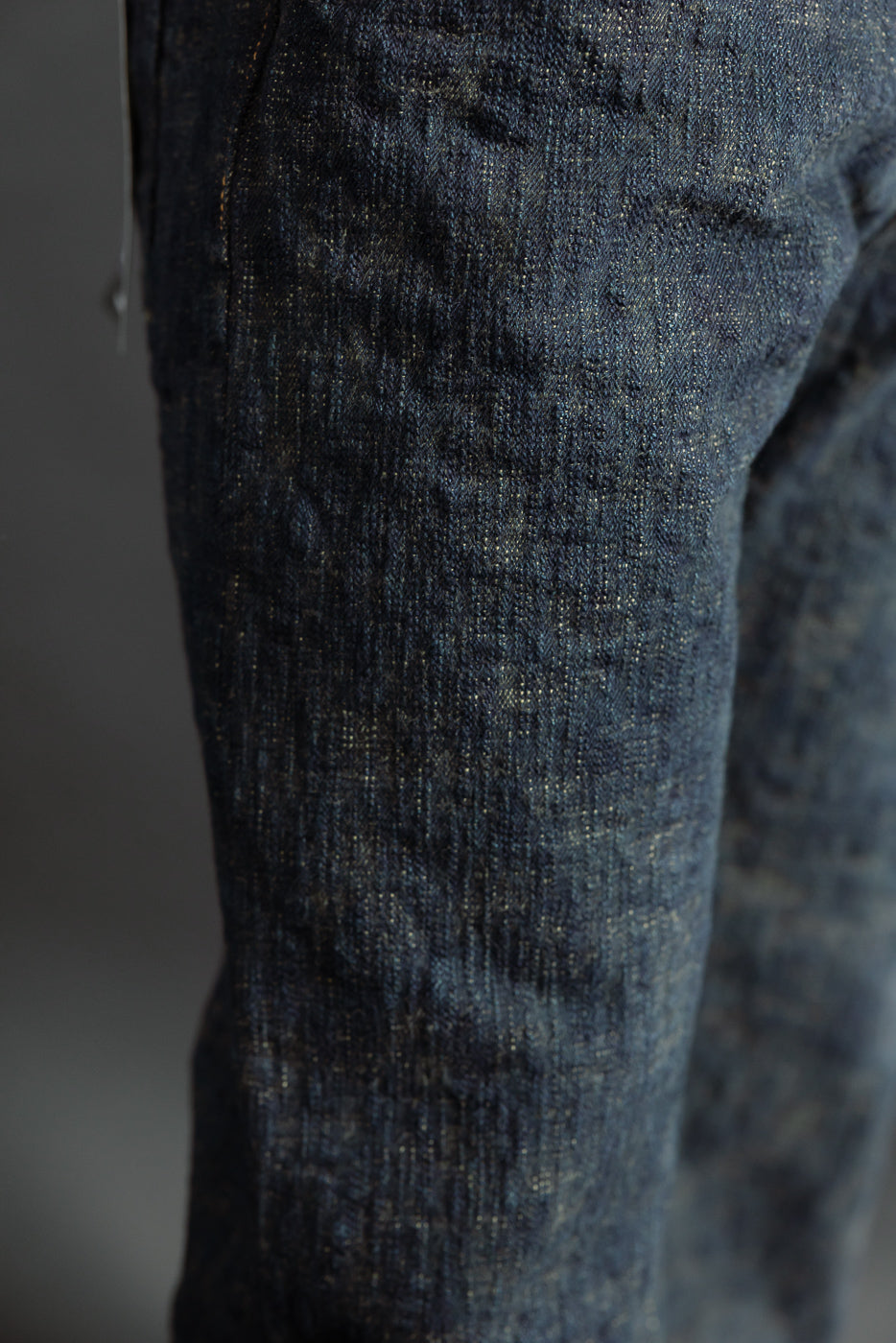 277BUM-KS - 17oz Bumpy Denim Kusaki - Just Right Straight