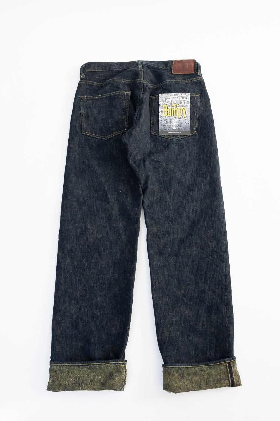 277BUM-KS - 17oz Bumpy Denim Kusaki - Just Right Straight