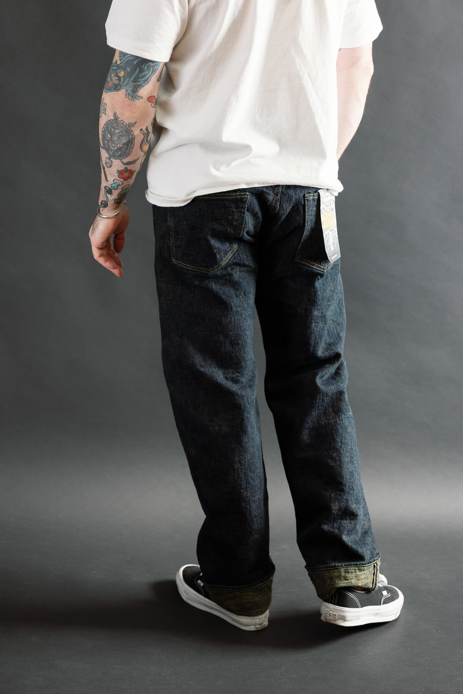 277BUM-KS - 17oz Bumpy Denim Kusaki - Just Right Straight