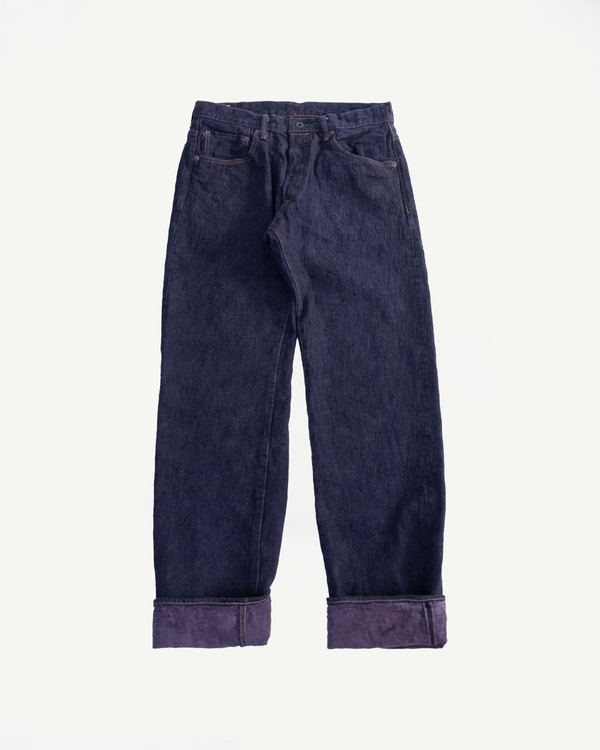 IENA - Murasaki❄️ oni-277bum-mu-17oz-bumpy-denim