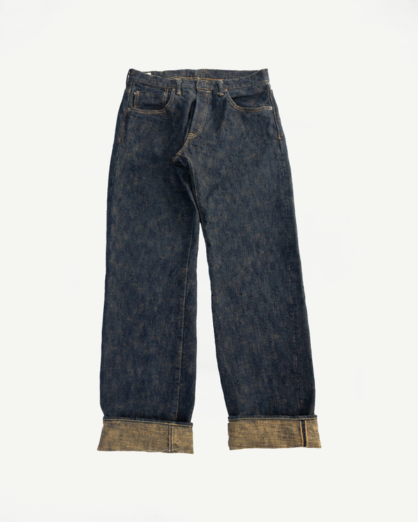 277BUM-OU - 17oz Bumpy Denim Oudo - Just Right Straight | Dant