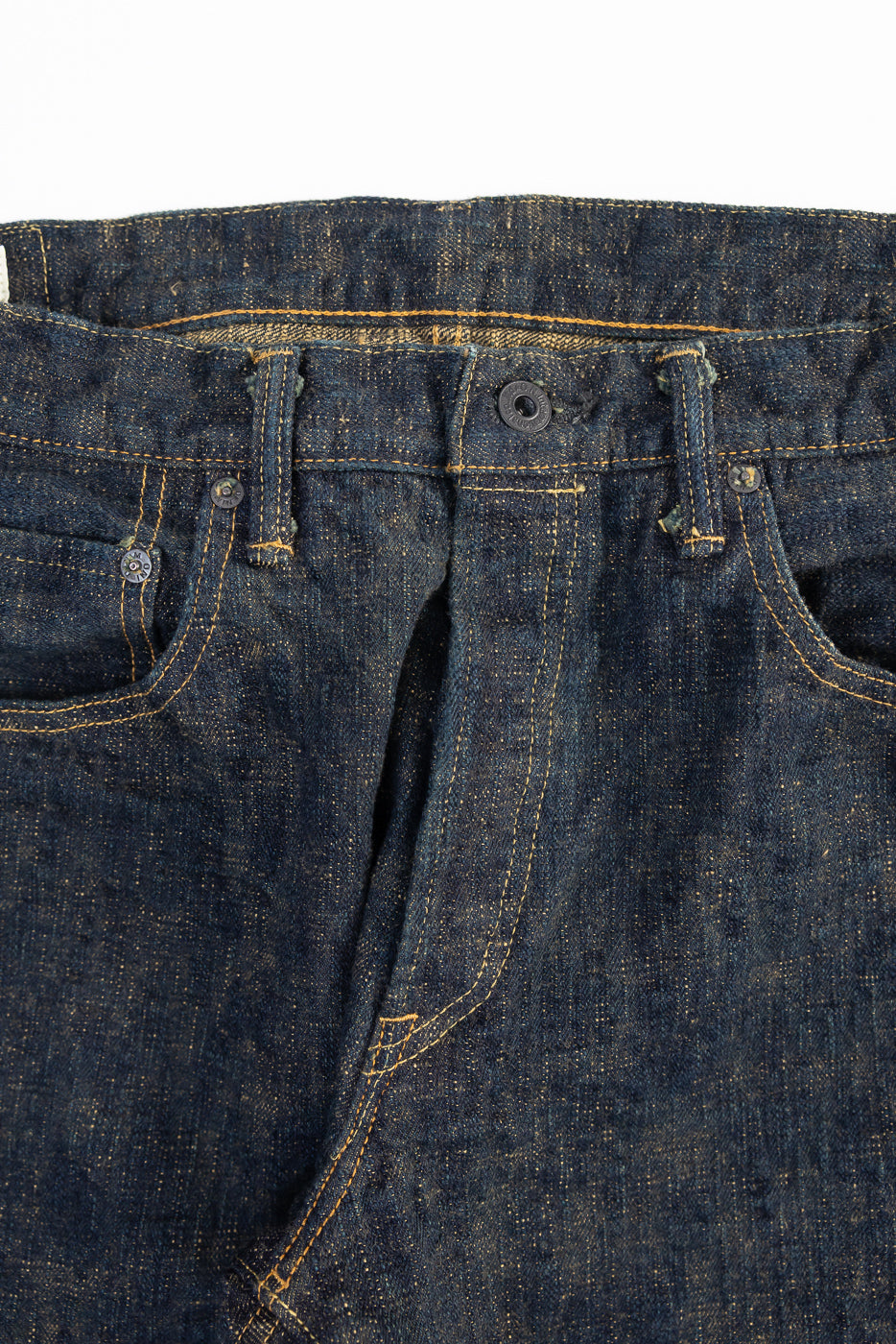 277BUM-OU - 17oz Bumpy Denim Oudo - Just Right Straight