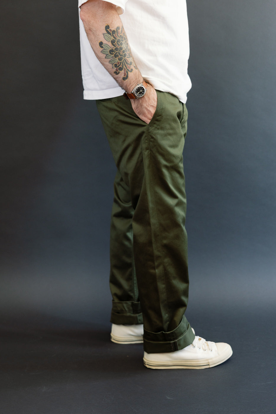 747-WP-ODG - Weapon Chino Olive Drab - Regular Straight | Dant