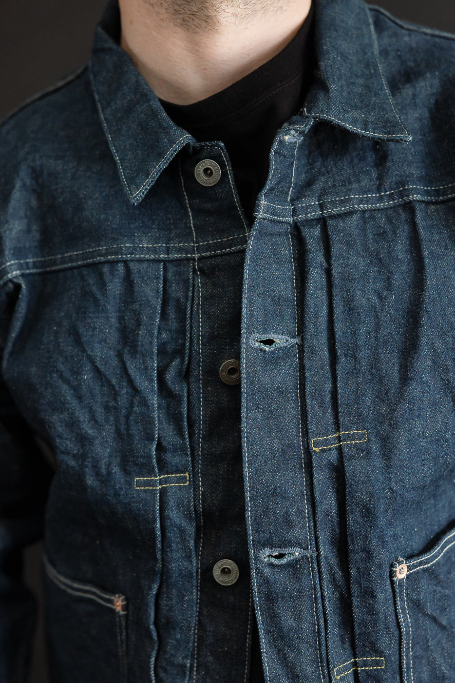03517-ISHIKAWADAI - 15oz Selvedge Denim Jacket - Old Design | Dant