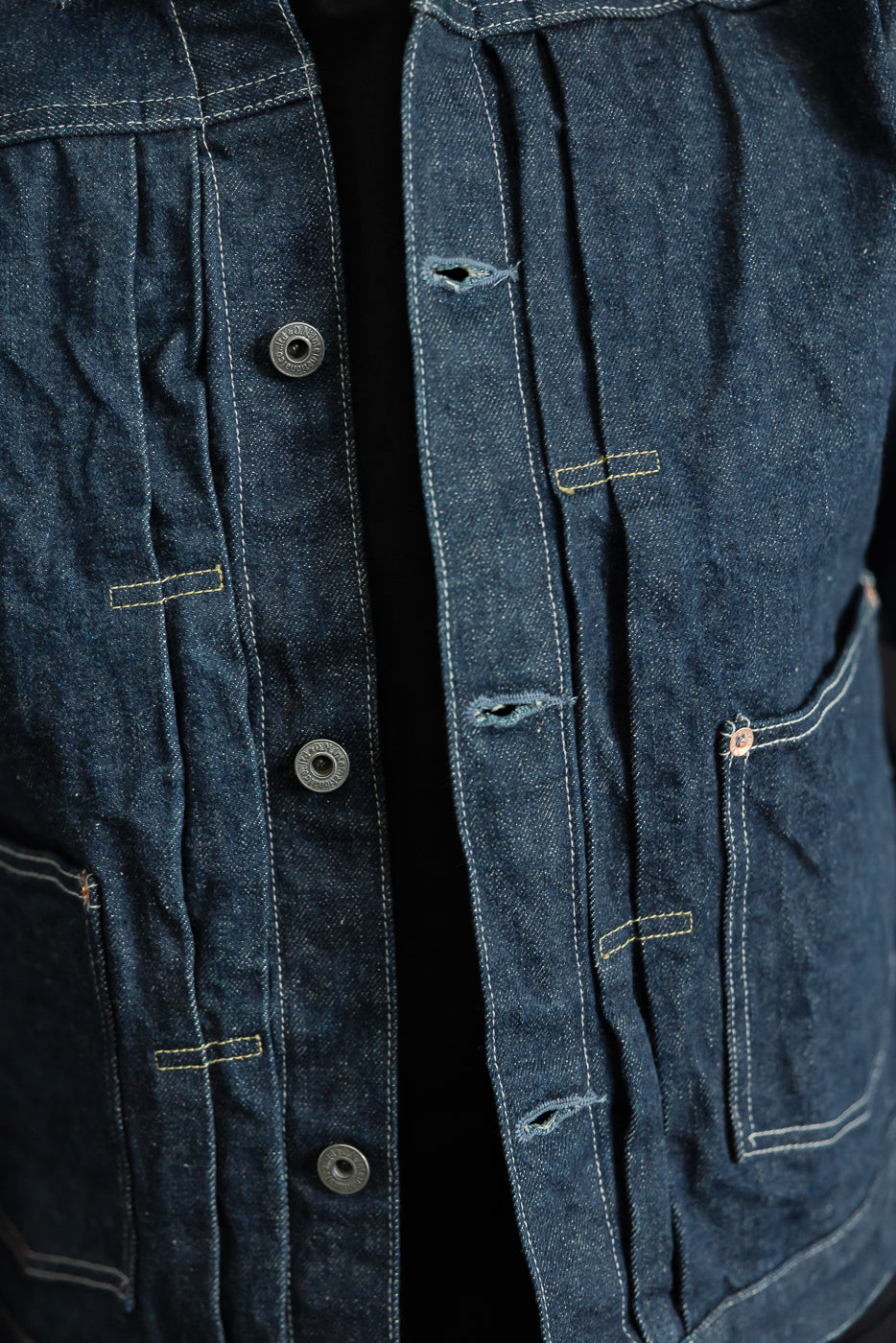 03517-ISHIKAWADAI - 15oz Selvedge Denim Jacket - Old Design | Dant