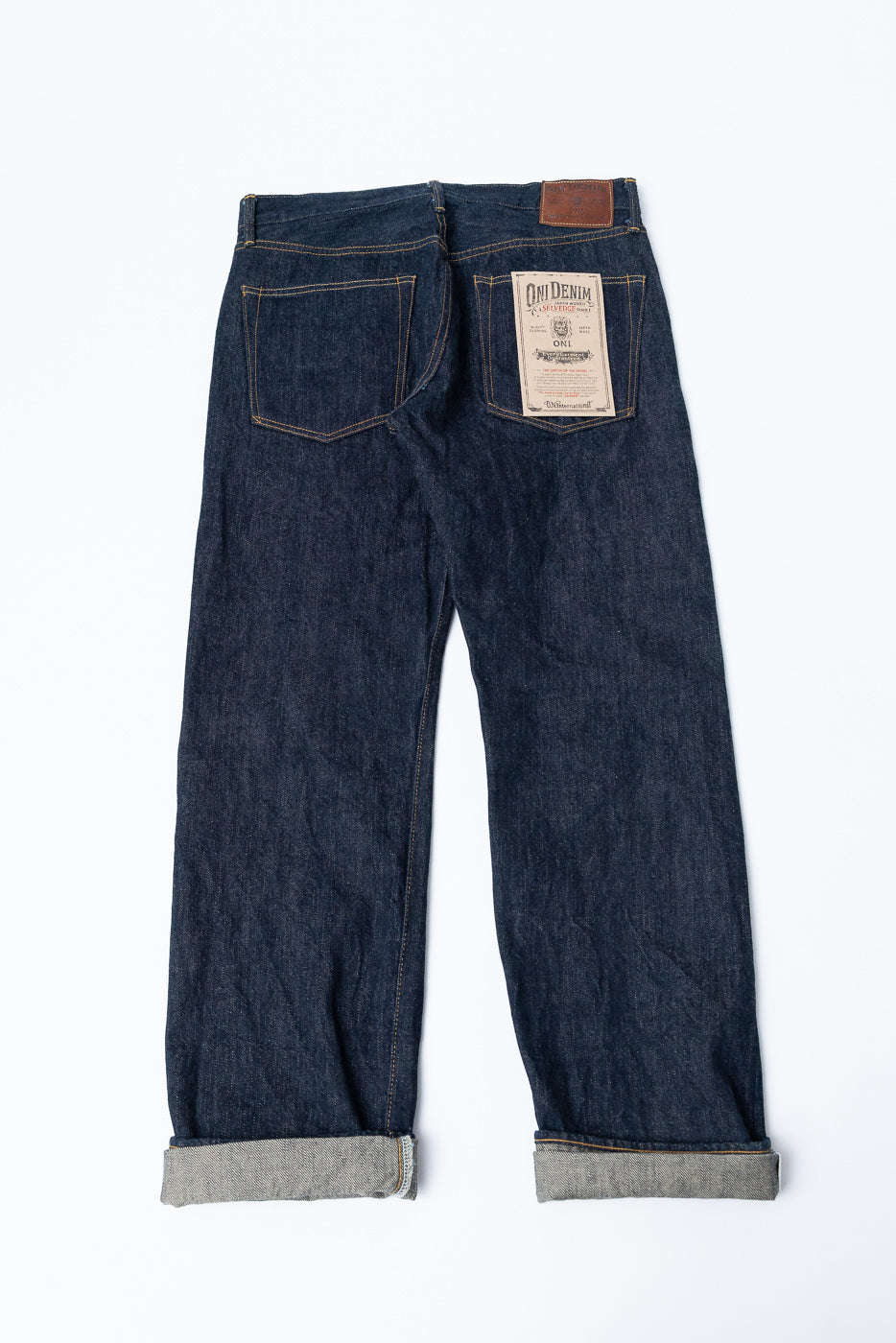 288-GC15 - 15oz Green Cast Denim - Regular Straight