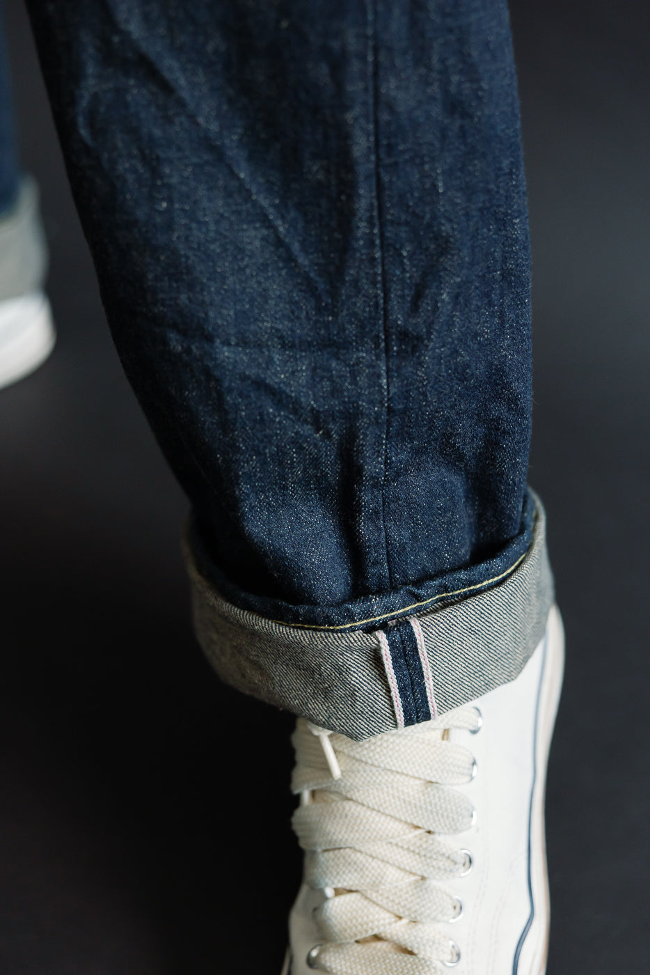 295-ISHIKAWADAI - 15oz Selvedge Cinch-Back Denim - Loose Straight