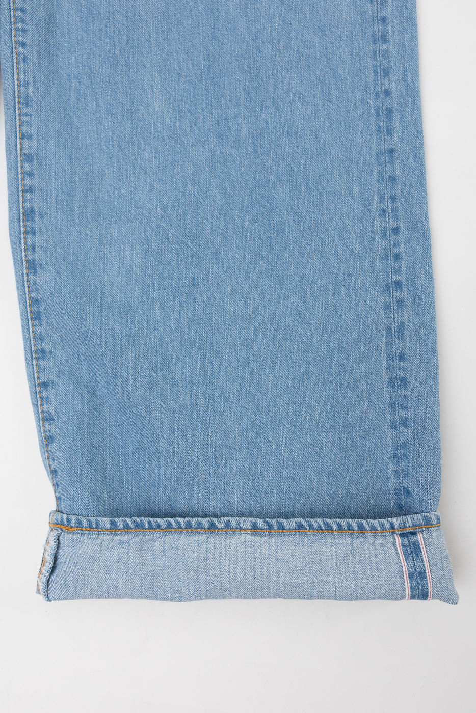 L722-12Z - 12oz Indigo Biostone Bleach Selvedge Denim - Ladies