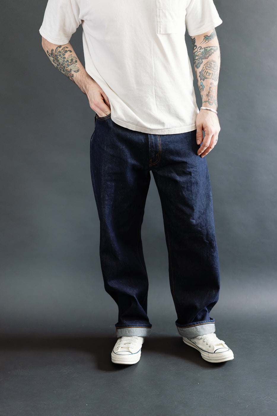 01-1010W-81 - 101 Dad's Fit Denim - One Wash | Dant