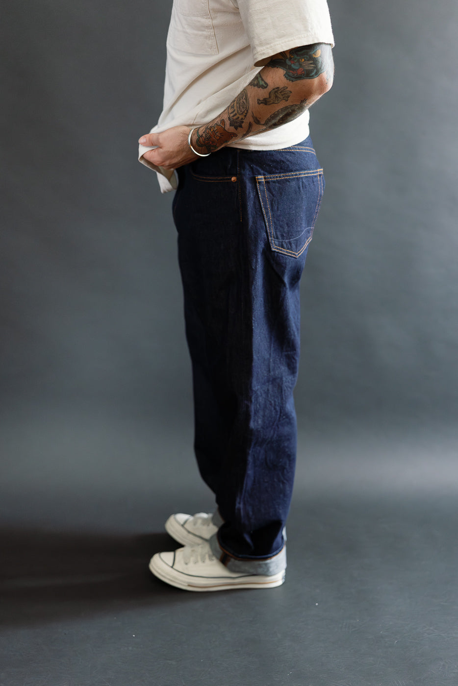 01-1010W-81 - 101 Dad's Fit Denim - One Wash | Dant