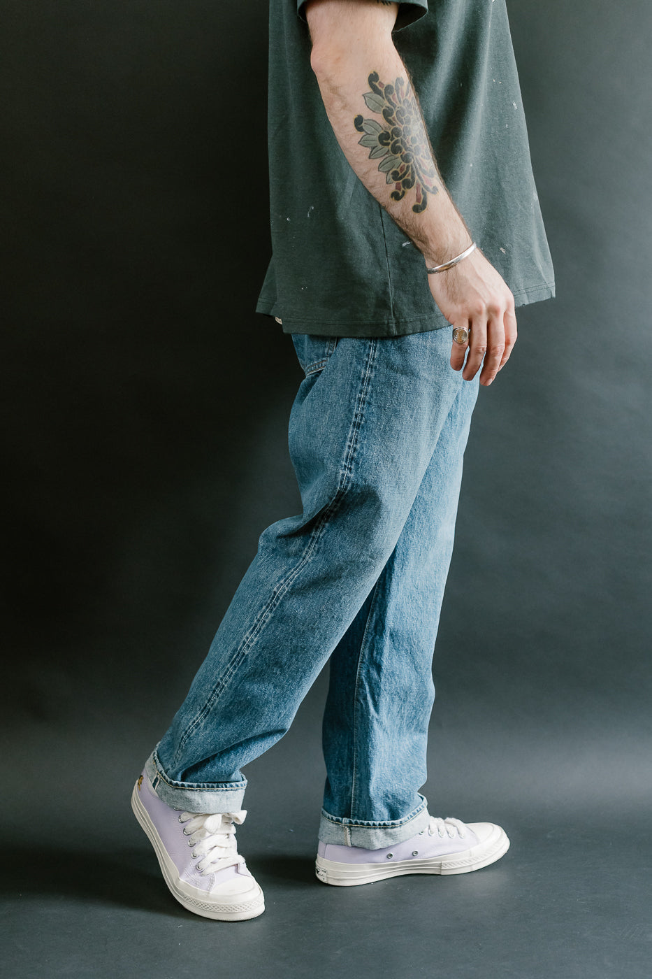 01-1050SL-84 - 105 - Standard Fit Selvedge Denim - 2 Year Wash