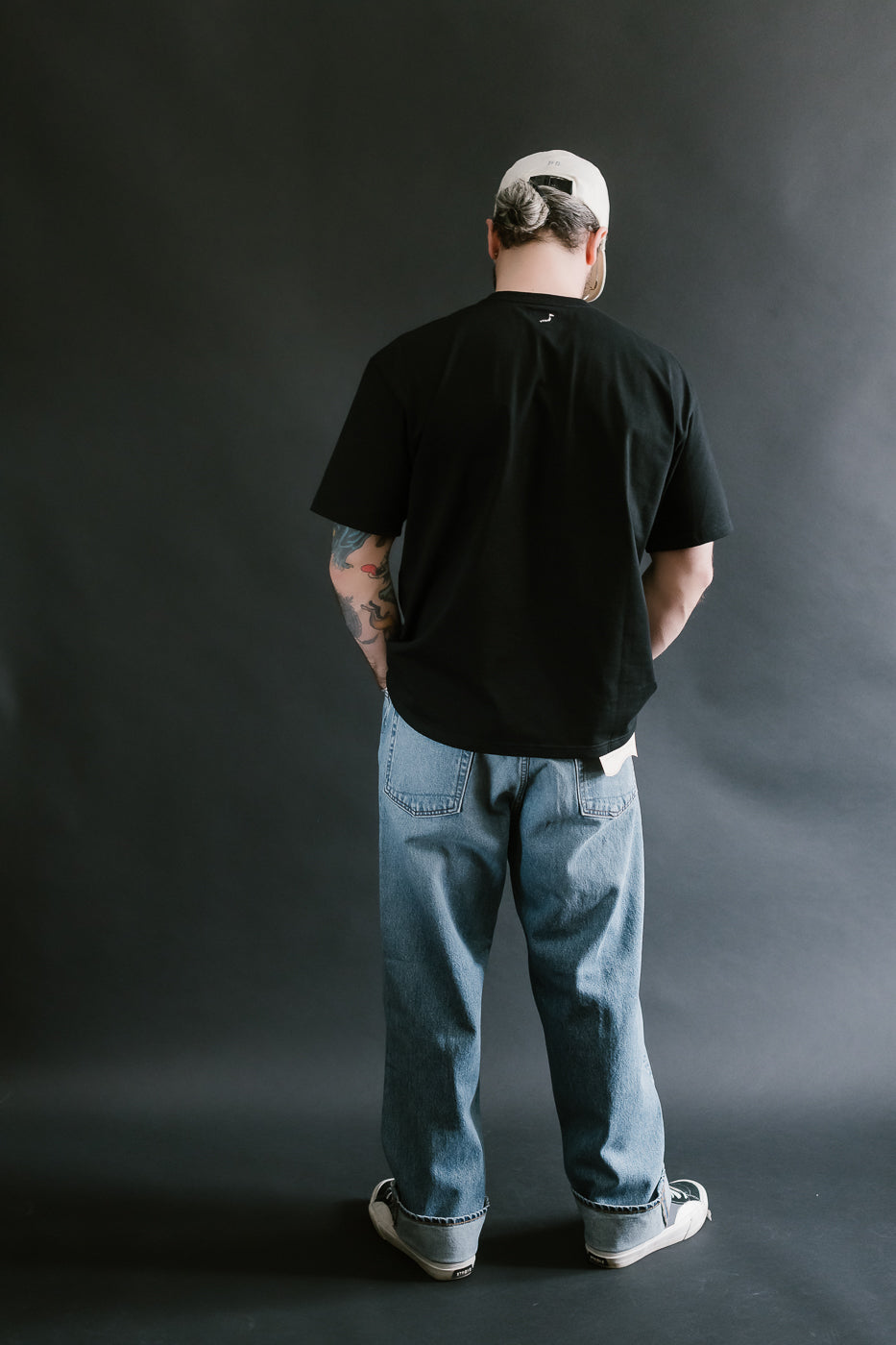 01-1010W-95 - 101 Dad's Fit Denim Jeans - Used Denim Wash