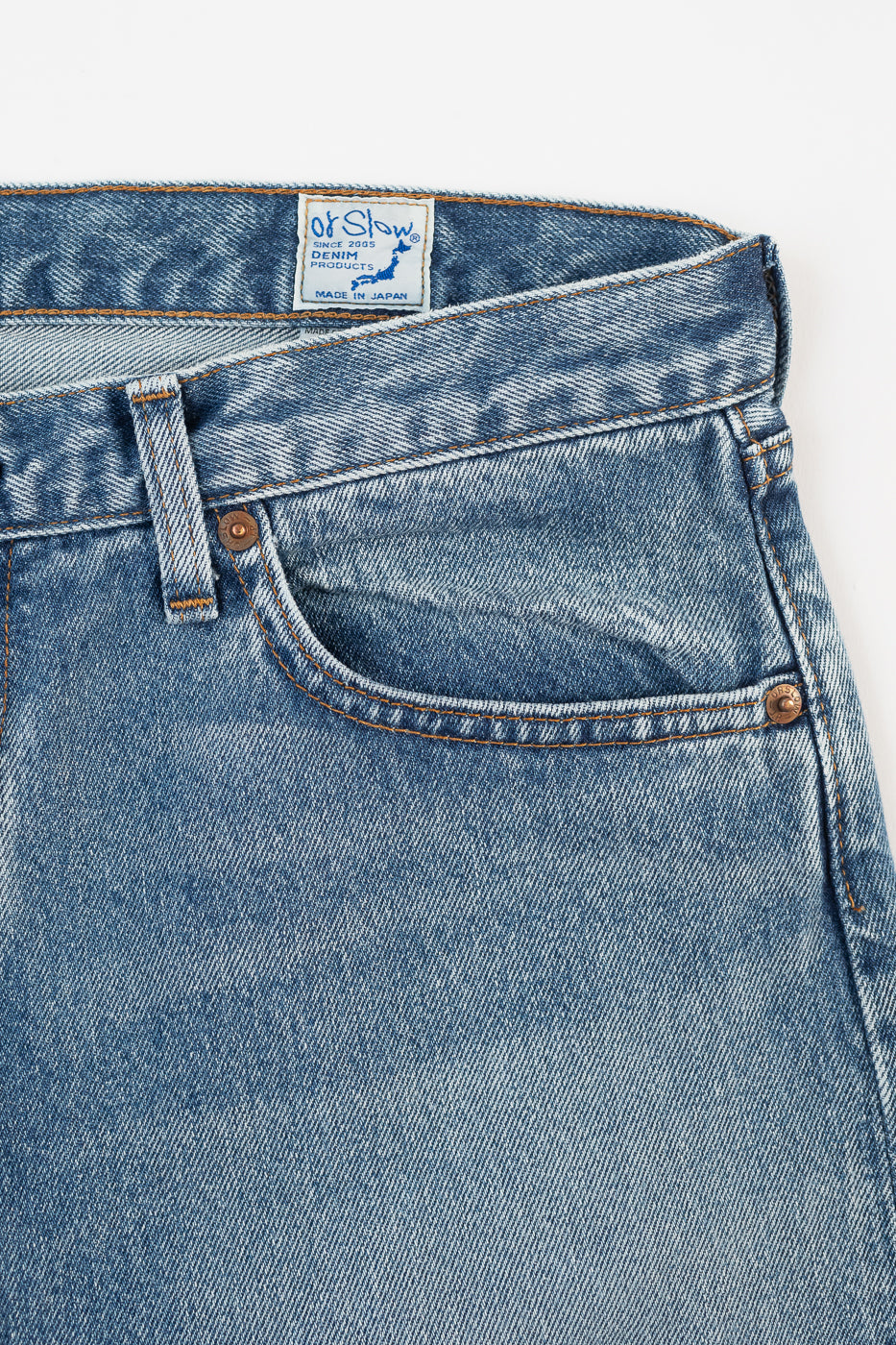 01-1010W-95 - 101 Dad's Fit Denim Jeans - Used Denim Wash