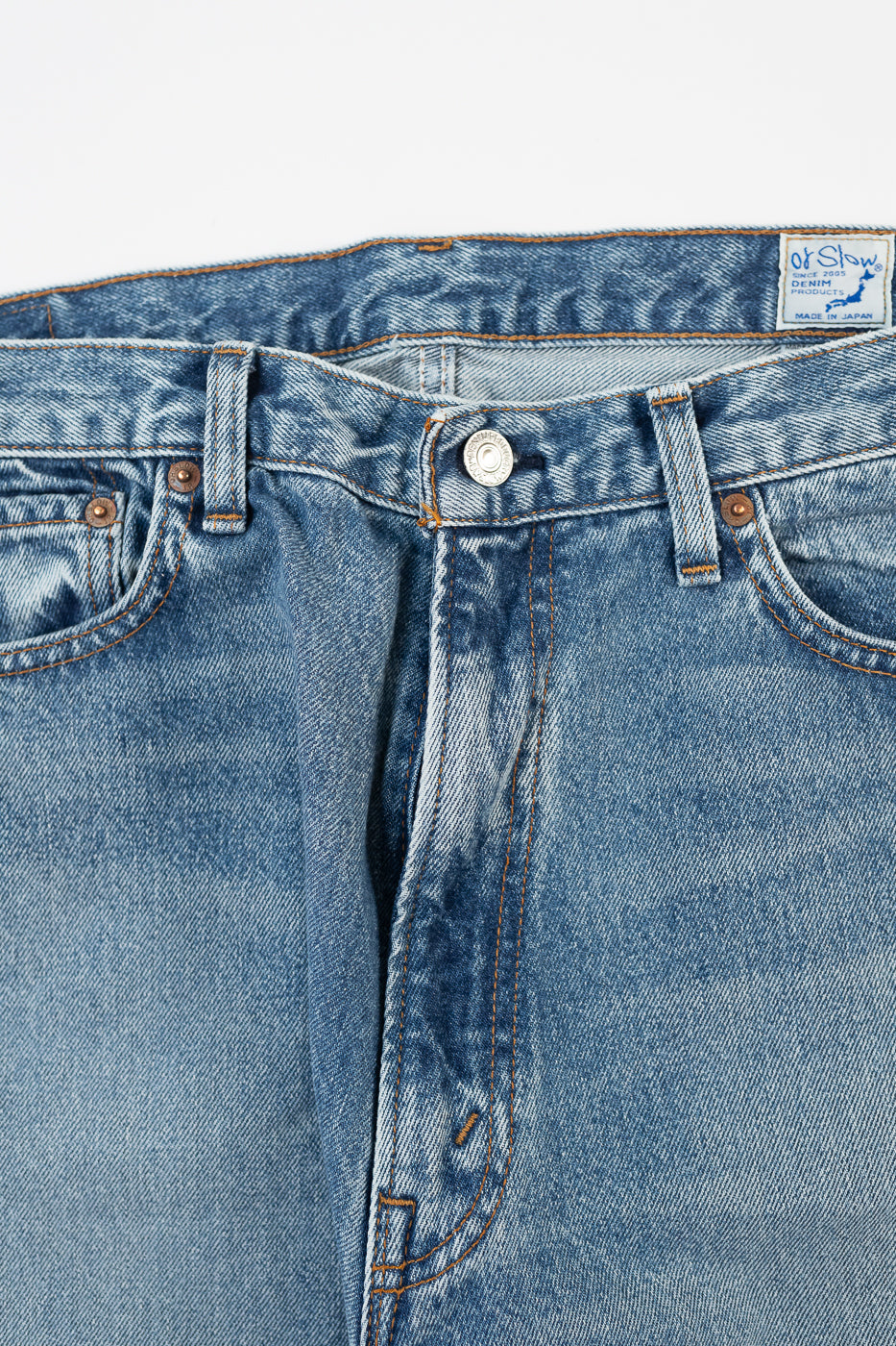 01-1010W-95 - 101 Dad's Fit Denim Jeans - Used Denim Wash