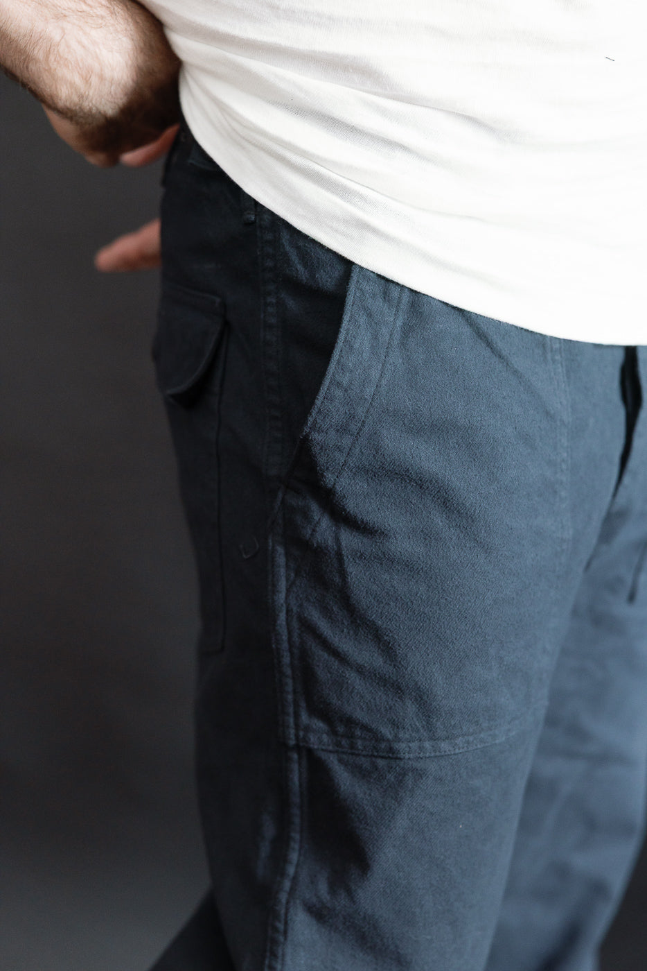 Close-up of male model 5'9