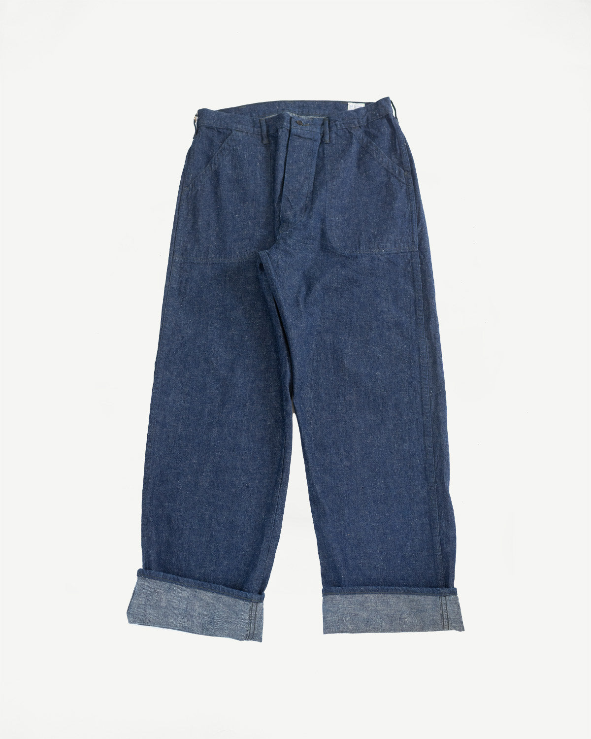 01-5130-81 - US Navy Denim Selvedge Utility Pants - Indigo OW